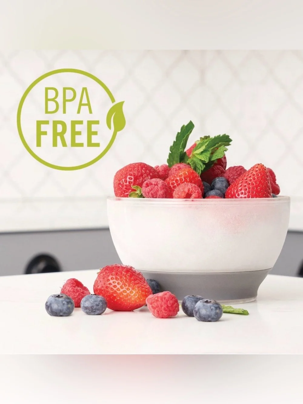 HOST freeze cooling bowls for ice cream, yogurt, cereal (Set of 2)